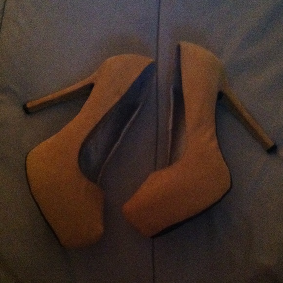 Yellow High Heels