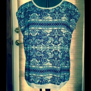 Mixed Material Top