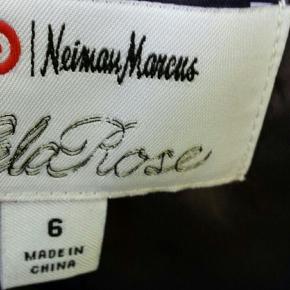 Women's "water color" cotton/silk dress. - Picture 3 of 4