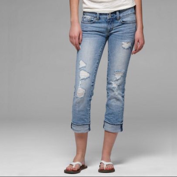 American eagle jean capris bundle