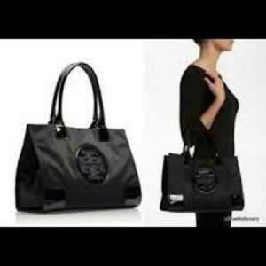 Tory burch ella nylon tote