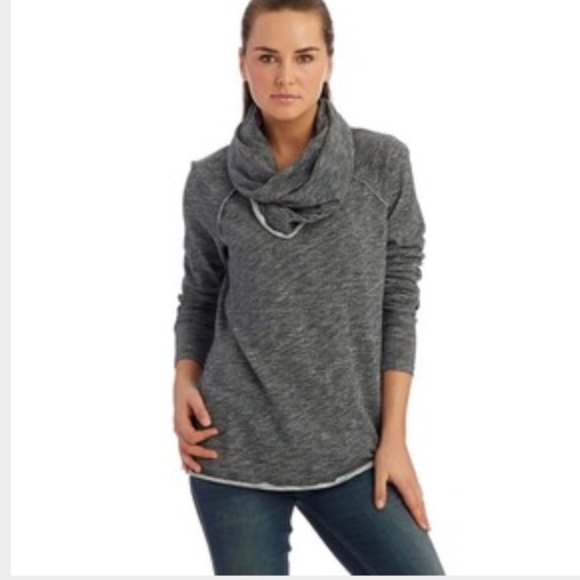 ❤️SOLD♥️Free People Cowl Neck Pullover - Picture 4 of 4