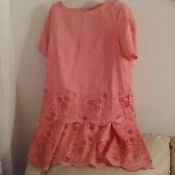 peach Skirt set