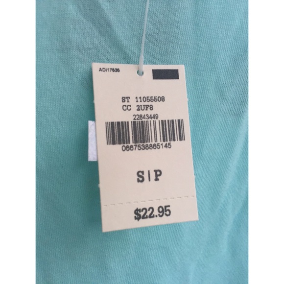 VS Pink Mint Muscle Tee - Picture 3 of 3