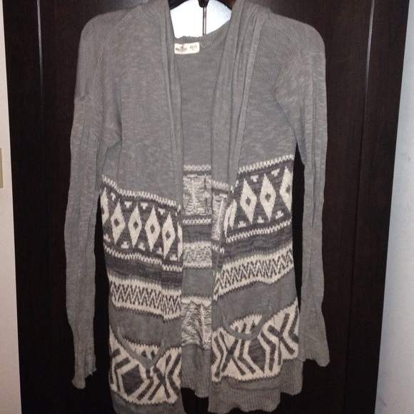🔴Final Price Hollister hooded cardigan