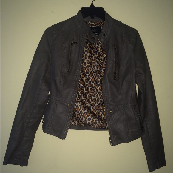 TCEC Faux Leather Jacket