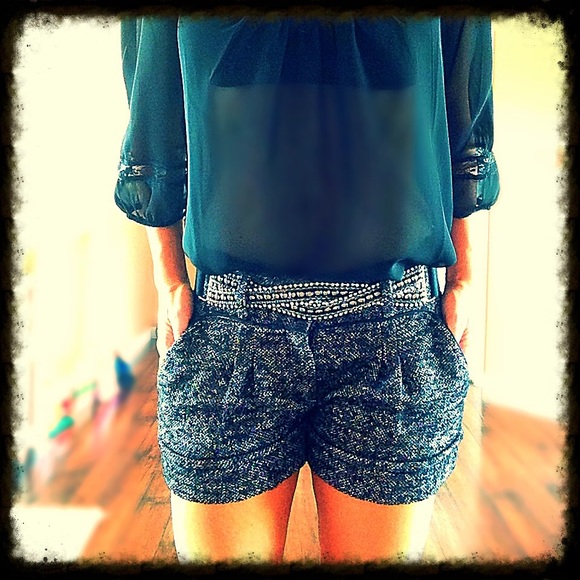 BCBGMaxAzria Pants - BCBG Tweed Dress Shorts