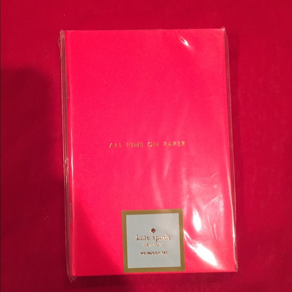 Kate spade notebook set