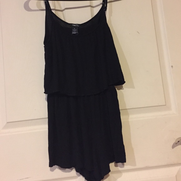 rue 21 black romper