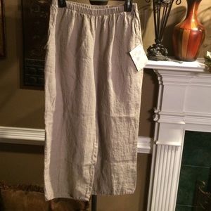 FLAX slacks beige