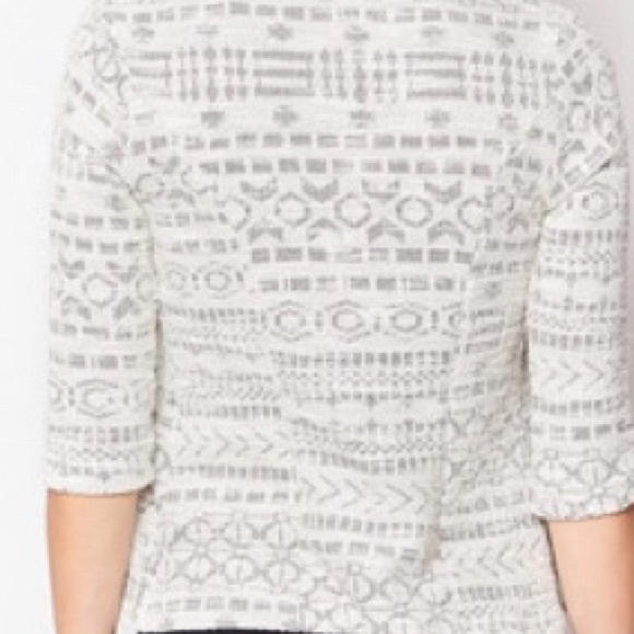 Ethnic Print Woolen Blazer - Picture 4 of 4