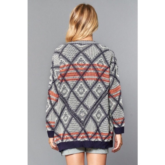 Long Sleeve Knit Cardigan - Picture 4 of 4