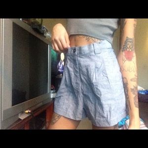American Apparel Welt Pocket Chambray Short