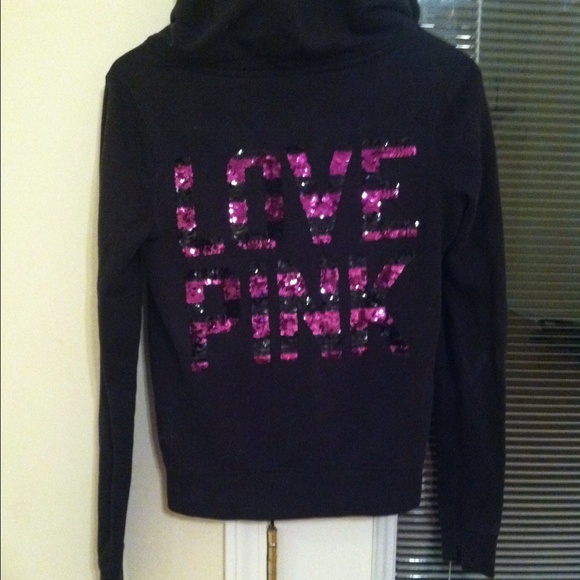 PINK LIMITED EDITION sequin  jacket