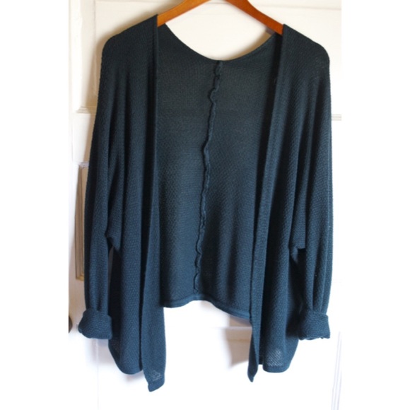 💌 SOLD 💌 RARE Forest Green Caroline Cardigan - Picture 1 of 3