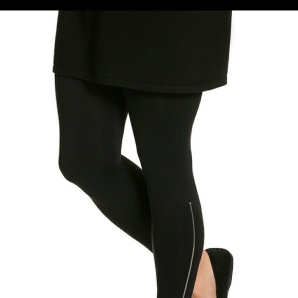 Lane Bryant side zip leggings