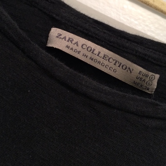 Distressed black long sleeve - Picture 2 of 3