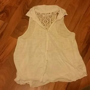 Aero lace tank