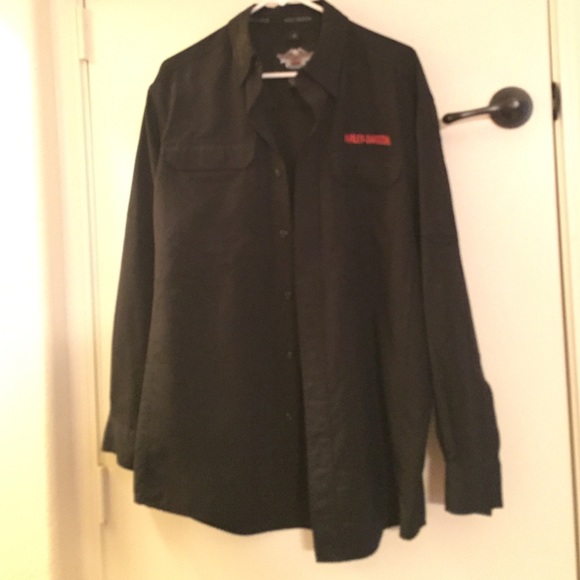 Mens médium Harley davidson long sleeve