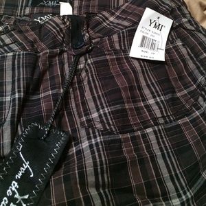 Plaid shorts
