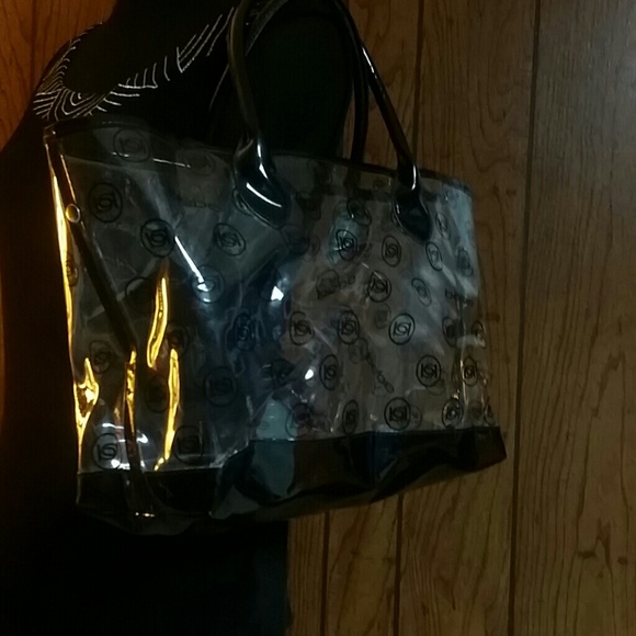 See through bebe bag