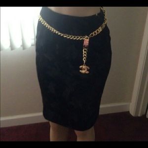 Gold chain belt/ designer inspired