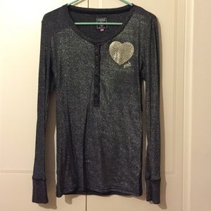 VS Pink shimmery top