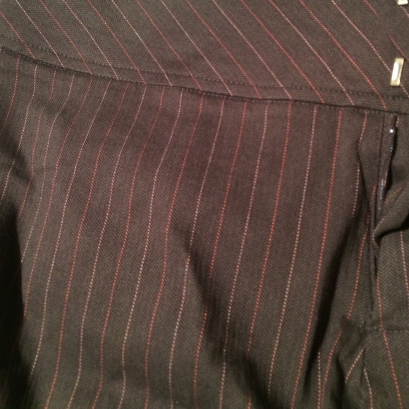 Pinstripe pants