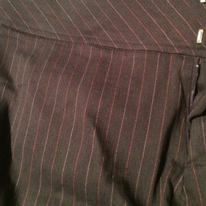 Pinstripe pants