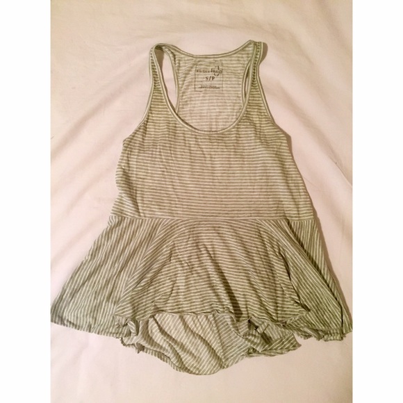 Free People peplum tank NWOT - Picture 1 of 3