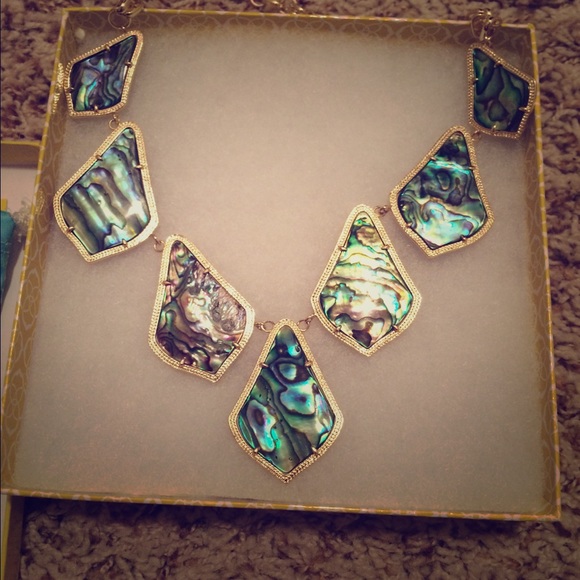 Kendra Scott Abalone necklace