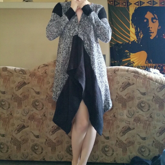 Derek Heart Long Sweater