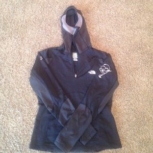 North Face Flight Series half zip w/ hood