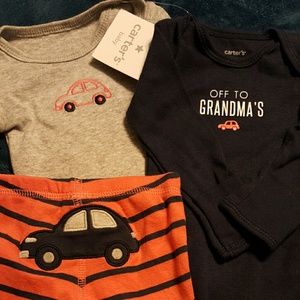 3 piece carter outfit