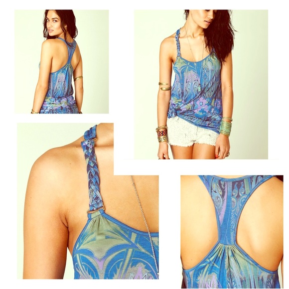 Free people racer back tunic tank - Picture 1 of 4