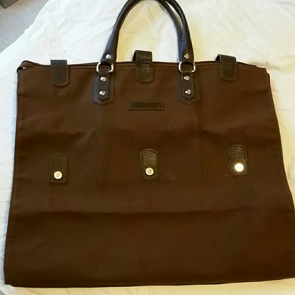 Dooney and Burke brown canvas bag