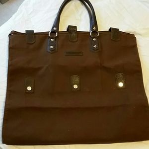 Dooney and Burke brown canvas bag