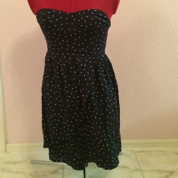 Star print dress!!!!! Navy blue, adorable!