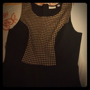 Marked down-Black with pinstripe peplum