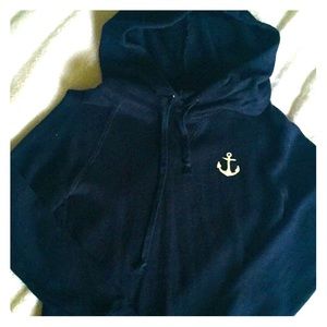 J.Crew Hooded Embroidered Sweater