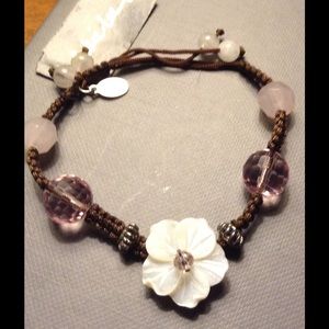 Cookie Lee Bracelet with flower