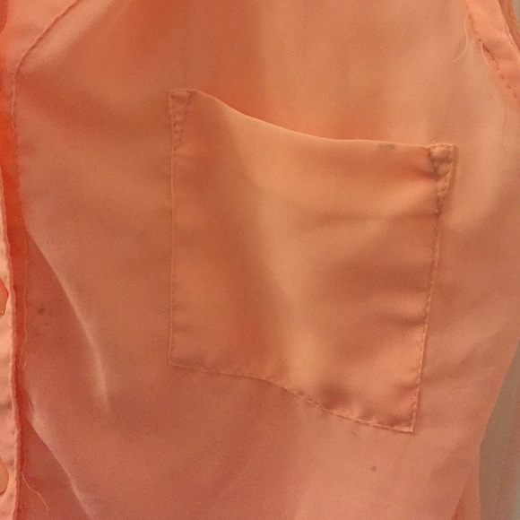 Pink Button Up Tank - Picture 2 of 2