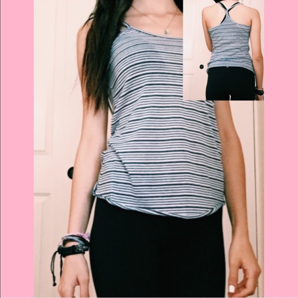 Urban Outfitters Blue&White stripe tank top
