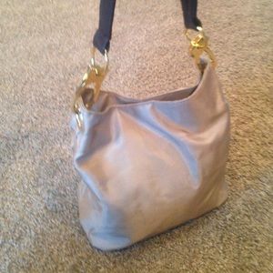 Beige handbag