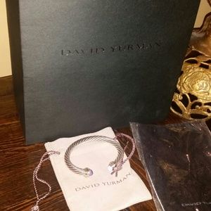 David Yurman Sterling Silver Cable Classic bracele
