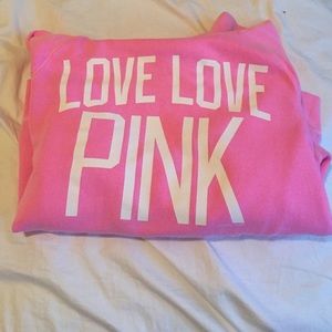 Pink hoodie