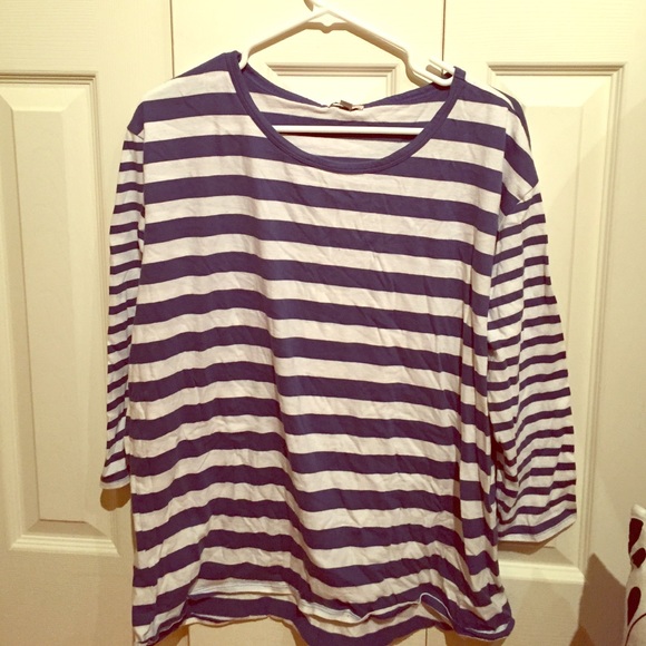 Never worn! Gap. Striped long sleeve tee.