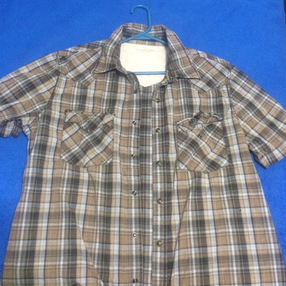 Men's Calvin Klein jeans button up