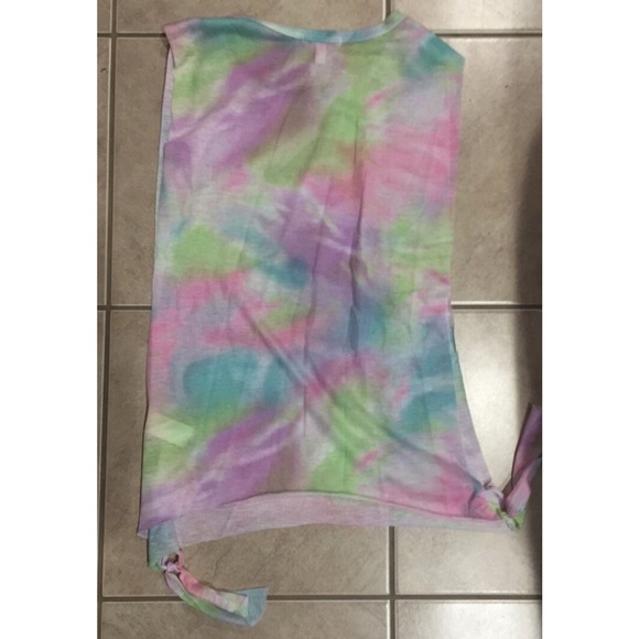 🚫SOLD🚫 Tye dye cutout tank - Picture 2 of 3