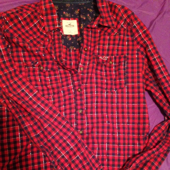 Hollister plaid button down - Picture 2 of 3